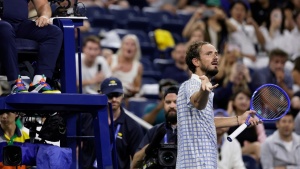 US Open Uproar: Medvedev's On-Court Antics, Photographer Incident Ignite Chaotic 10 Minutes