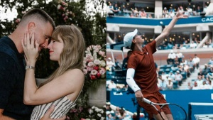 Watch: US Open commentators interrupt match to announce Taylor Swift's engagement
