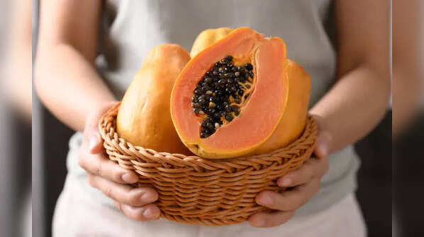 Vibrant and fresh papaya fruit.