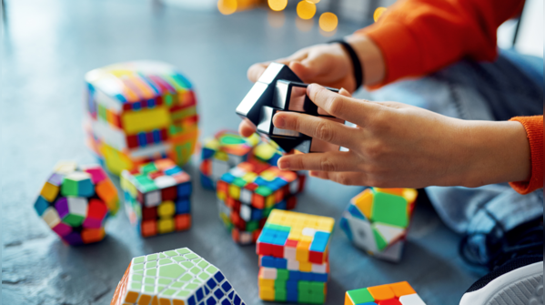 A collection of brain-training games and puzzles