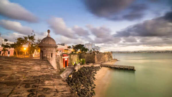 Colorful buildings in San Juan, Puerto Rico