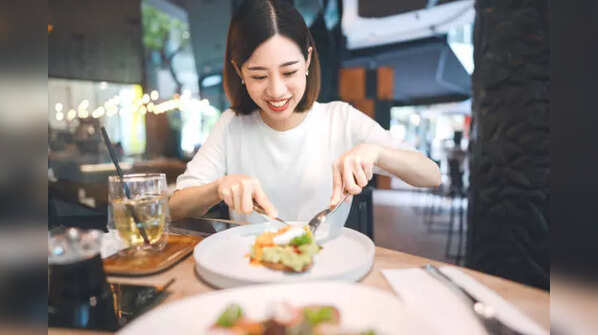 Healthy and balanced Korean meal