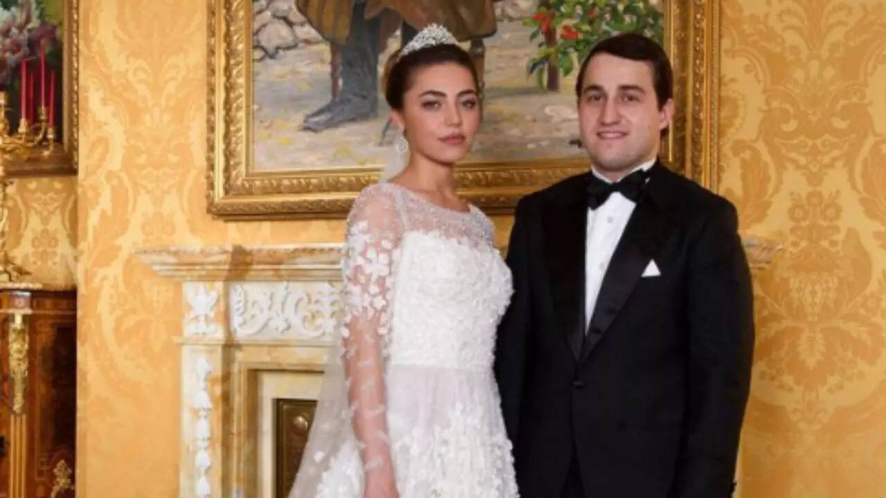 Khadija Uzhakhova and Said Gutseriev's opulent wedding