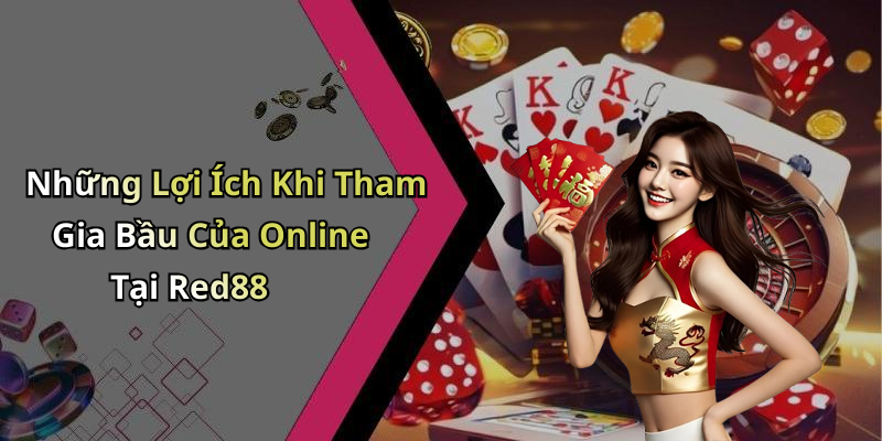 Những Lợi Ích Khi Tham Gia Bầu Của Online Tại Red88